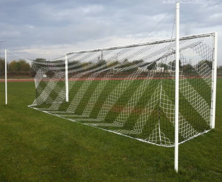 Poarta de fotbal profesionala aluminiu, fixa 7,32 x 2,44 m dimensiune oficiala, [6]
