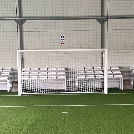 Poarta fotbal 4 x 2 m Anastasia Sport, profil aluminiu 120 x 100 mm, mobila, structura spate din otel [3]