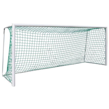 Poarta fotbal 5x2, aluminiu, profil 120x 100 mm, 5x2 m, mobila, spate din otel [22]