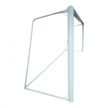 Poarta fotbal 5x2, aluminiu, profil 120x 100 mm, 5x2 m, mobila, spate din otel [28]