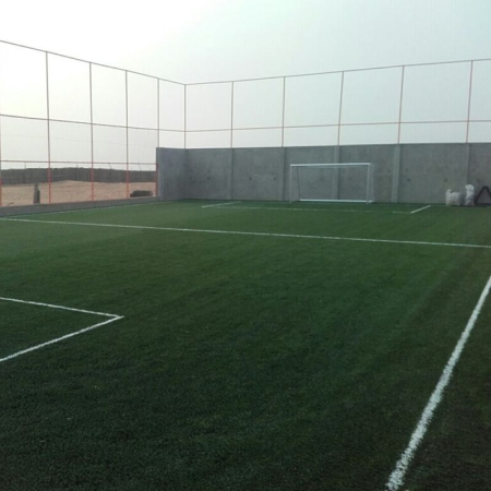 Poarta fotbal 5x2, aluminiu, profil 120x 100 mm, 5x2 m, mobila, spate din otel [5]