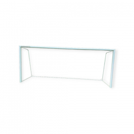 Poarta fotbal 5x2, aluminiu, profil 120x 100 mm, 5x2 m, mobila, spate din otel [30]