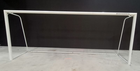 Poarta fotbal 5x2, aluminiu, profil 120x 100 mm, 5x2 m, mobila, spate din otel [18]