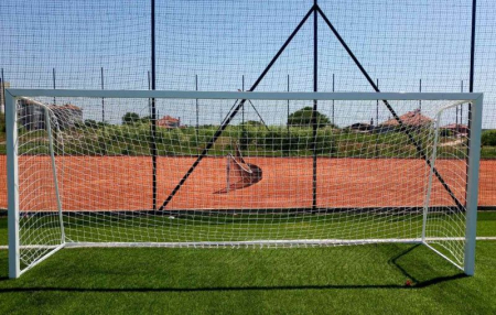 Soccer goal 5 х 2 м, aluminium 80 x 80 mm special profile