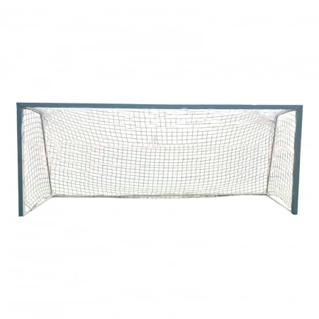 Poarta fotbal 5x2 m, profil aluminiu 80x80 mm, mobila, spate otel [5]