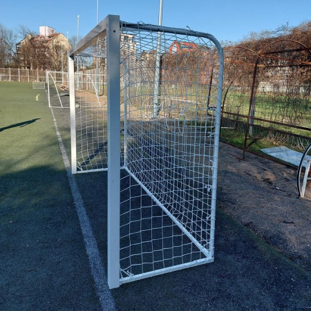 Poarta fotbal / handbal 3x2 m Anastasia Sport profil aluminiu 80x80 mm aluminiu, spate otel [2]