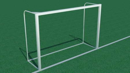 Poarta fotbal / handbal / futsal Anastasia Sport 3x2 m, profil otel 80x80 mm [3]