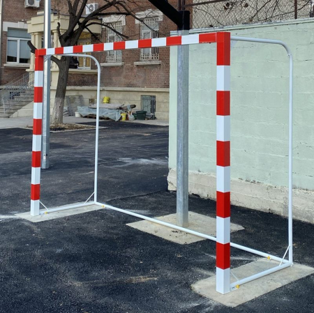 Poarta profesionala handbal Anastasia Sport 3x2 m, profil otel 80x80 mm [9]