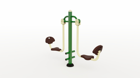 Mobilier urban, fitness outdoor - Aparat fitness exterior Leg Press Elegance, antrenament presa picioare outdoor