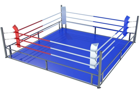 Accesorii pentru Box și Sporturi de Contact - Ring de box 4x4 m, mobil, pliabil, pentru antrenament