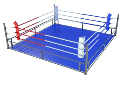 Foldable boxing ring 5×5 m
