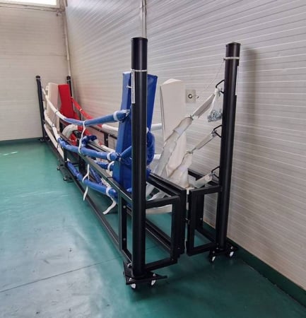 Foldable boxing ring 5×5 m [11]