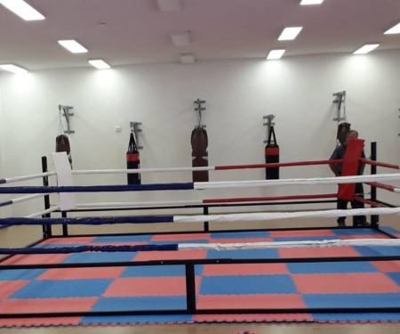 Foldable boxing ring 5×5 m [12]