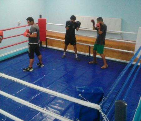 Foldable boxing ring 5×5 m [15]