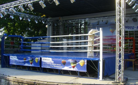 Ring de box profesional 6,1 x 6,1 m / 7,5 x 7,5 m [1]