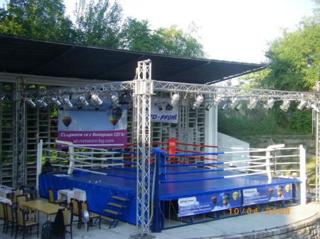 Ring de box profesional 6,1 x 6,1 m / 7,5 x 7,5 m [4]