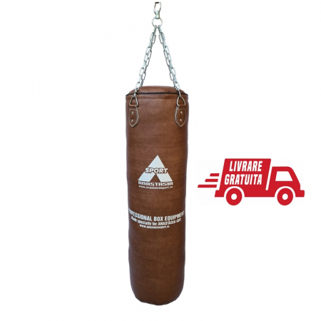 Saci box - Sac box profesional piele ecologica Ken Pak Anastasia Sport 120 cm, lant inclus