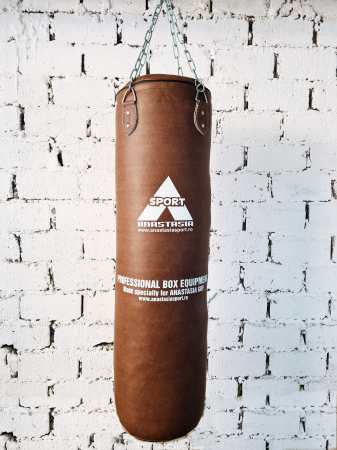 Ken Pak Anastasia Sport professional boxing bag ecological leather 120 cm, chain included [11]