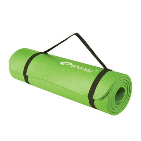 Accesorii baschet - Saltea fitness Spokey SOFTMAT, 180x60 cm, grosime 1 cm, verde
