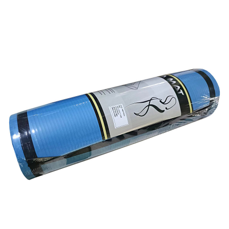 Accesorii baschet - Saltea fitness Sportech 180x60 cm, grosime 1,5 cm, albastra