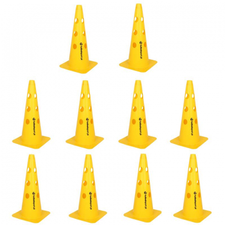 10 pcs Sportech training cones 38 cm, with holes - Copie [3]