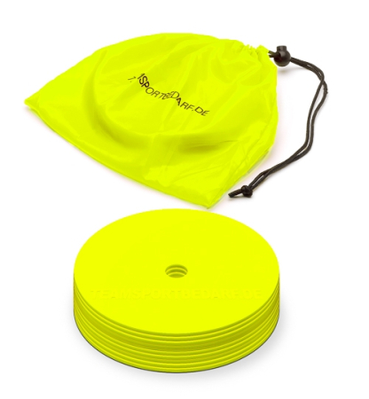 Set 10 discuri marcaj TeamSports ø 15,5 cm, rosii [5]