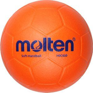 Set 10 mingi handbal Molten H0C600, din spuma soft, marime 0 [1]