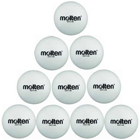 Set 10 mingi spuma Molten Soft-VW, diametru 210 mm, 200 g + sac transport Molten SPB [3]