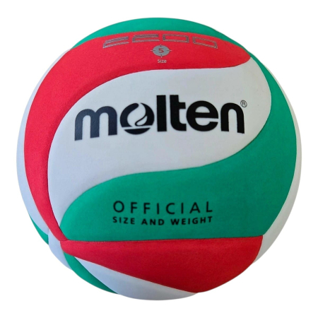 Set 12 mingi volei Molten V5M2200 Super Soft Touch + pompa Molten DHP21 + plasa transport BN10 [9]