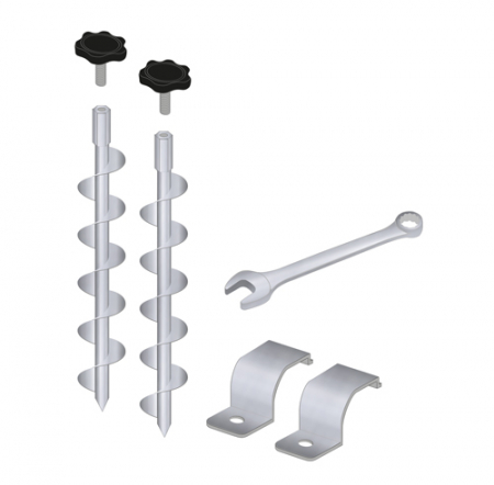 Mini porti fotbal - Set 2 ancore poarta fotbal Tema Sport
