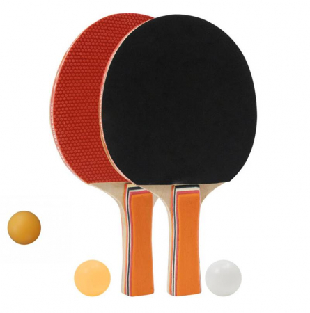 Set 2 palete tenis masa Sportech + 3 mingi si husa [3]