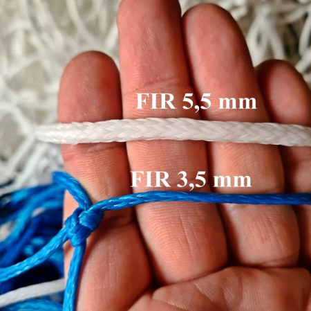 Set of 2 soccer goal nets 7.32 x 2.44 m, 5.5 mm [7]