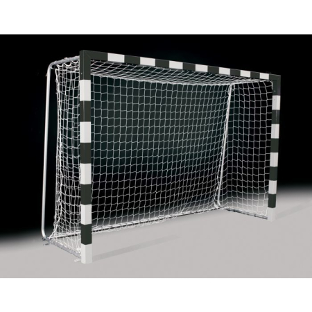 Set 2 plase porti fotbal Huck 3x2 m, fir 4 mm fara nod, culoare alba [5]