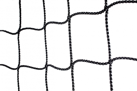 Set of 2 Huck Football Goal Nets, 3x2 m, 4 mm knotless polypropylene, black [2]