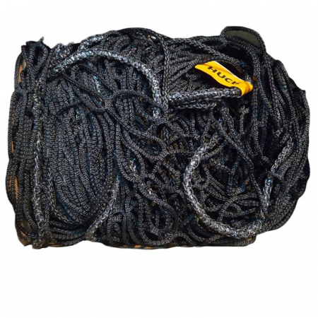 Set of 2 Huck Football Goal Nets, 3x2 m, 4 mm knotless polypropylene, black [1]