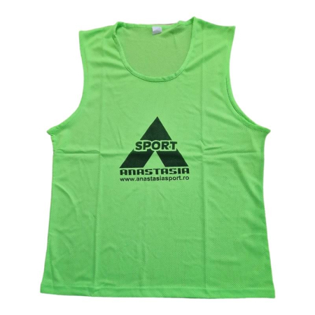Anastasia Sport Set of 24 Training Bibs, 12 Red + 12 Green, Junior Sizes XS / S / M [5]