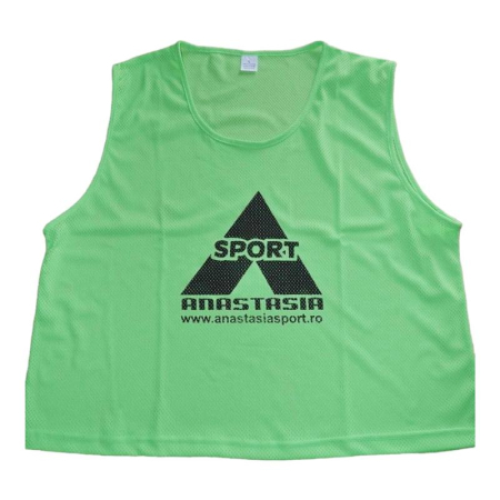 Anastasia Sport Set of 24 Training Bibs, 12 Red + 12 Green, Junior Sizes XS / S / M [2]