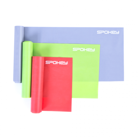 Accesorii antrenament / antrenor - Set 3 benzi elastice SWING II Spokey