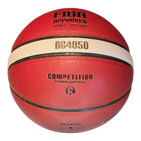 Set 3 mingi baschet Molten B6G4050 aprobate FIBA, marime 6, geanta si pompa DHP21 [3]