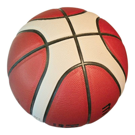 Set 3 mingi baschet Molten B6G4050 aprobate FIBA, marime 6, geanta si pompa DHP21 [4]