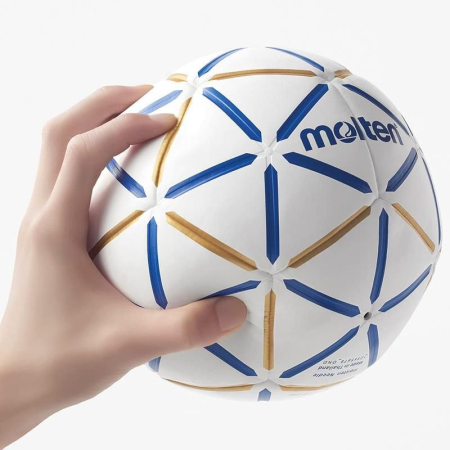Set 3 mingi handbal Molten D60 marime 2, aprobata IHF, fara clister [2]