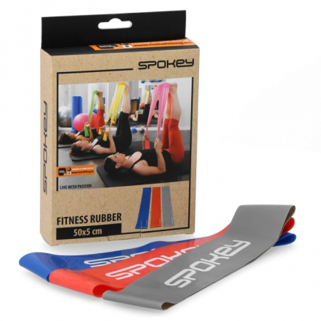 Set 3 mini benzi circulare Spokey FLEX [12]