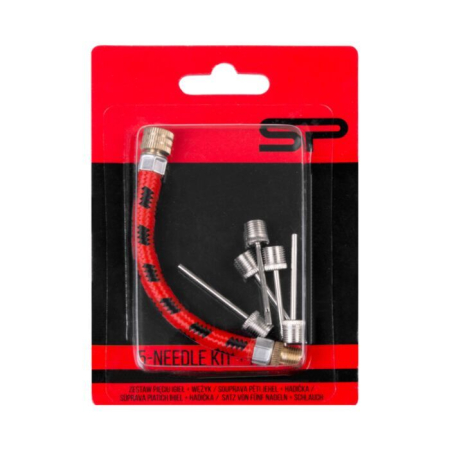 Accesorii baschet - Set 5 ace minge + furtun Spokey