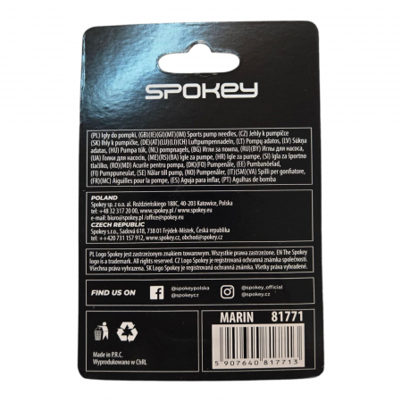 Set of 5 Ball Pump Needles – Spokey MARIN [3]