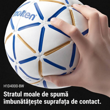 Set 6 mingi handbal Molten D60 marimea 1 FREE RESIGN + geanta + pompa + manometru [6]