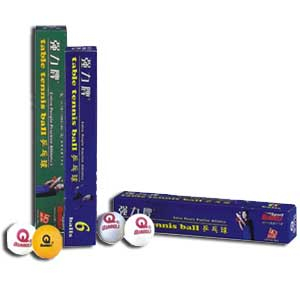 Set 60 mingi ping pong / Tenis de Masa Strong 1★ – Alb, 40mm [1]