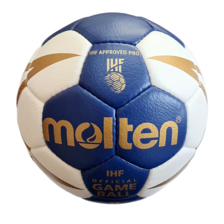 Gift Set Handball Molten X5000, Size 2 / 3 – IHF PRO Ball, Resin, Pump and Net + Gift Wrapping + Narcisa Lecusanu Book [6]