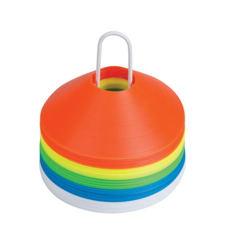 Set complet agilitate Master Sport – gardulețe reglabile + scăriță 6 m + markere 50 buc [17]