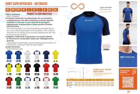 Sports equipment - nterlock Sports Kit – Shirt + Shorts