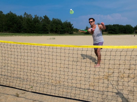 Badminton Net TALBOT TORRO Kombi 300 x 75 cm [8]